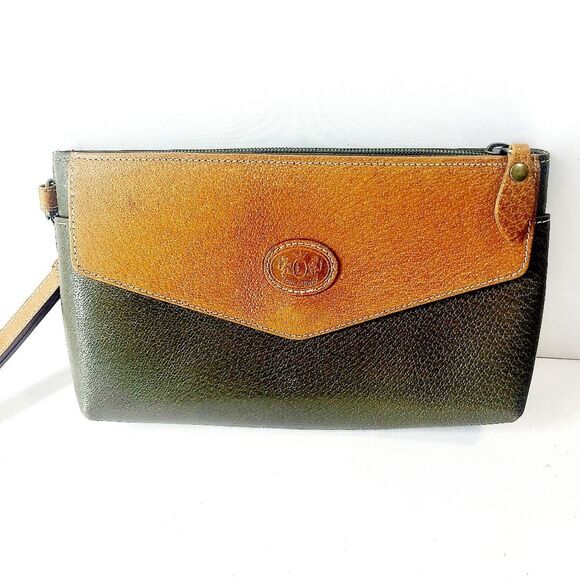 Loui Gioune Leather Clutch Bag - Picture 1 of 6
